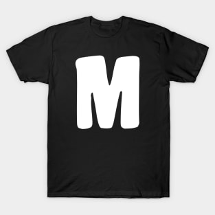 Letter M T-Shirt